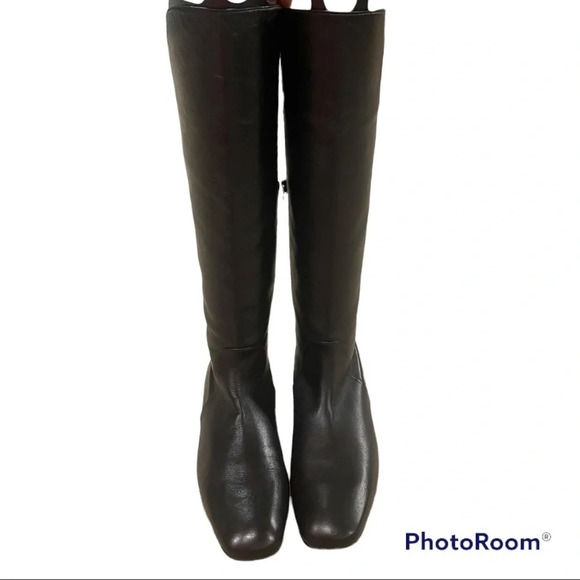 NEW Stuart Weitzman Halftime Leather Tall Knee High Boots - Picture 4 of 16
